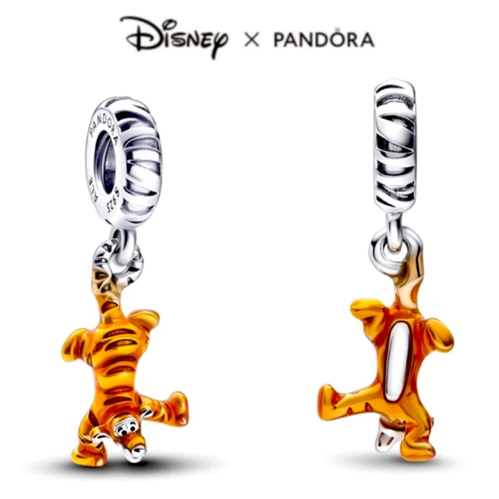 NWOT Pandora x Disney Winnie the Pooh Tigger Dangle Charm 792213CO1